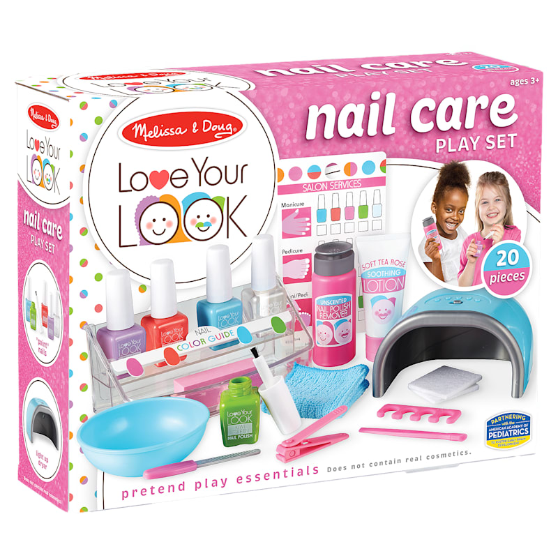 Melissa & Doug Love Your Look Nail Care Play Set for Kids