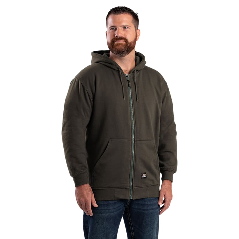 Berne Heritage Thermal-Lined Full-Zip Hooded Sweatshirt