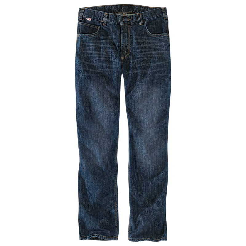 Carhartt Flame-Resistant Slim Straight Rugged Flex Jeans