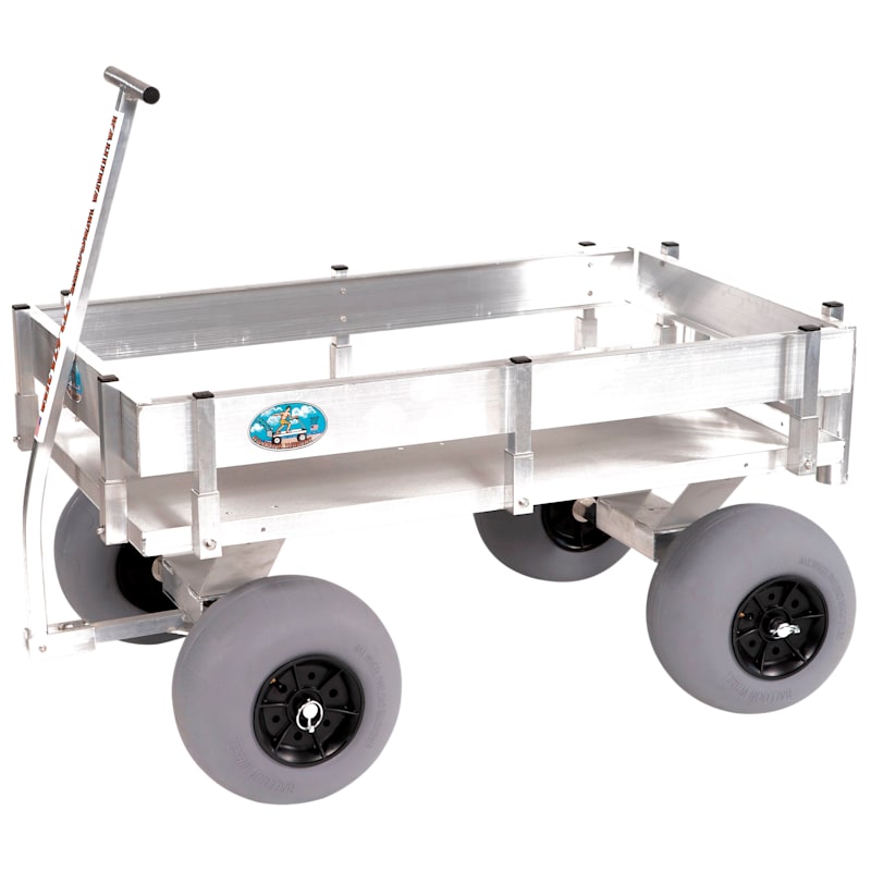 Kahuna Outfitters Big Kahuna Beach and Fishing Aluminum Deck Wagon