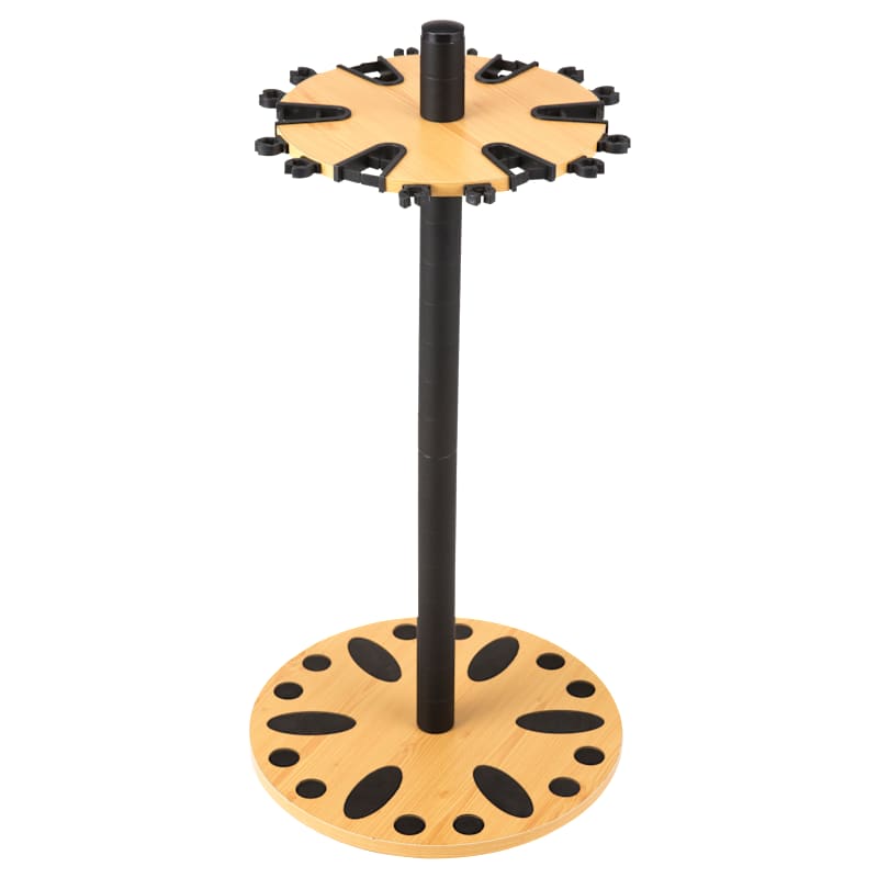 Rush Creek Creations 24 Fishing-Rod Spinning Storage Rack