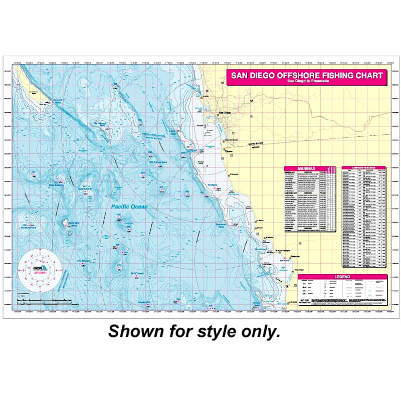 Fishing Hot Spots Saltwater Directions Charts for Maryland