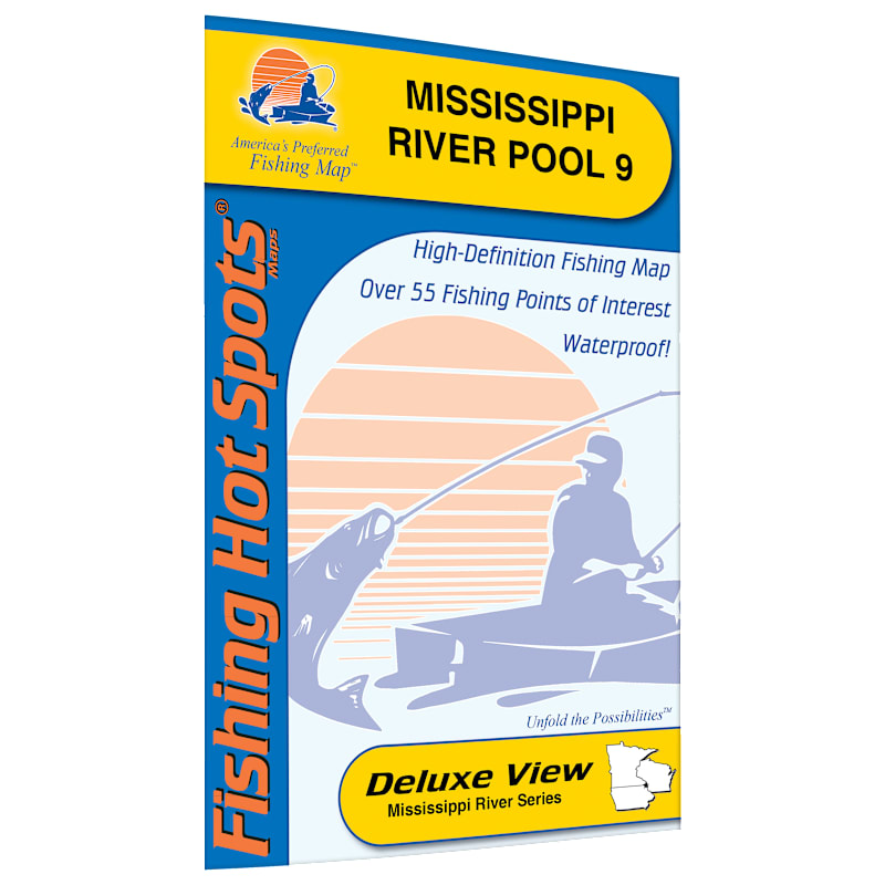 Fishing Hot Spots Freshwater Lake and River Fishing Map