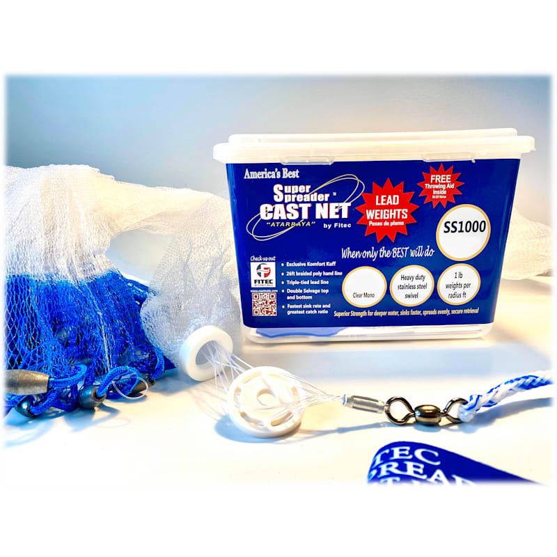 Fitec Super Spreader SS-1000 Series Cast Net