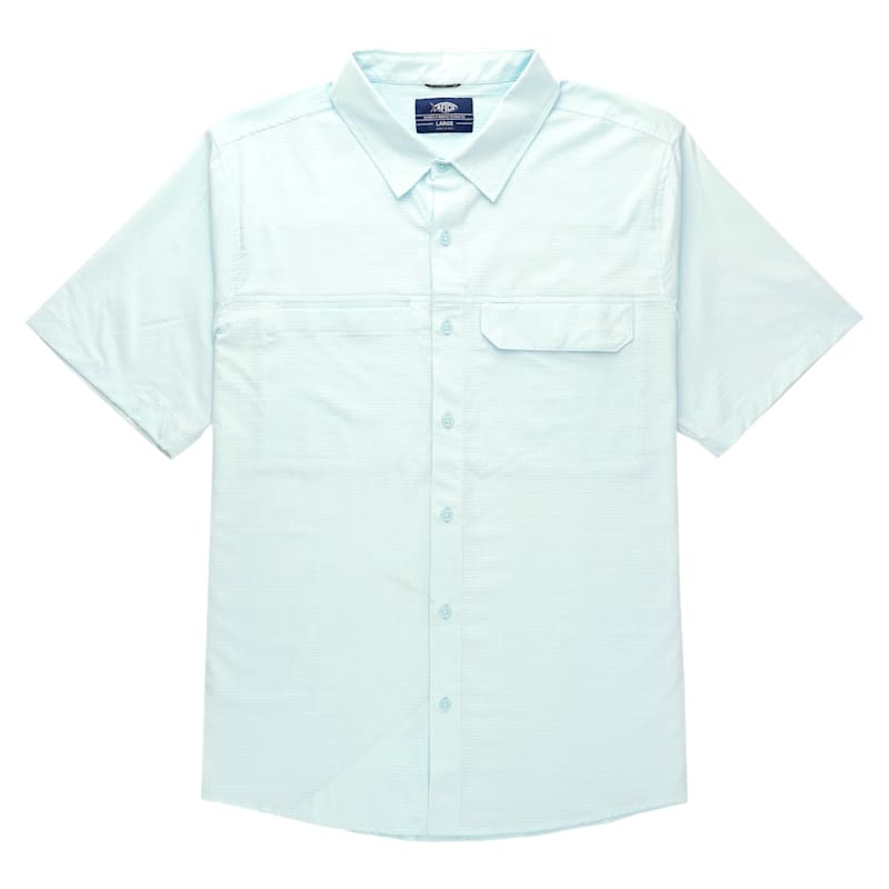 AFTCO Air-O Mesh Tech Short-Sleeve Shirt for Men