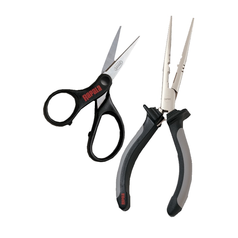 Rapala Pliers and Super Line Scissors Combo Pack
