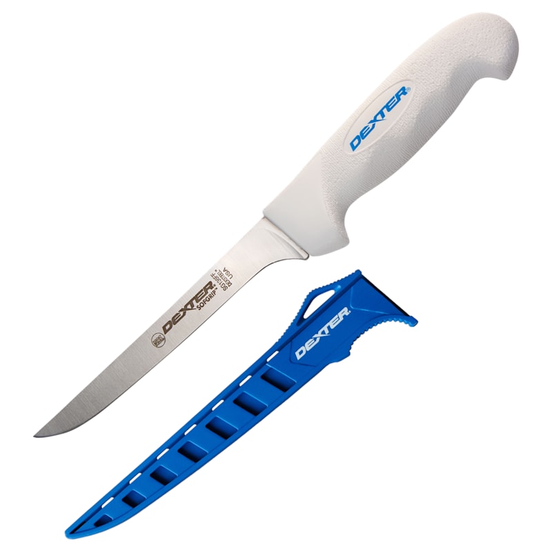 Dexter Outdoors SOFGRIP Flexible Fillet Knife with Edge Guard