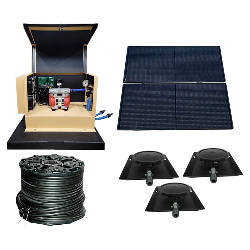 Outdoor Water Solutions TurboAir III Solar Aerator with Sound Kit