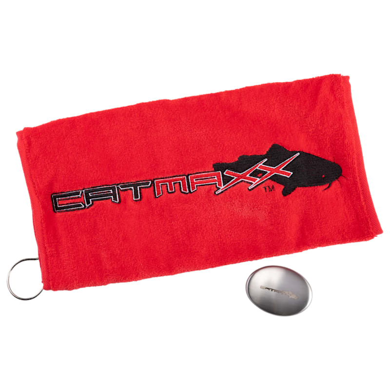 Bass Pro Shops CatMaxx Fishing Towel and Odor Bar
