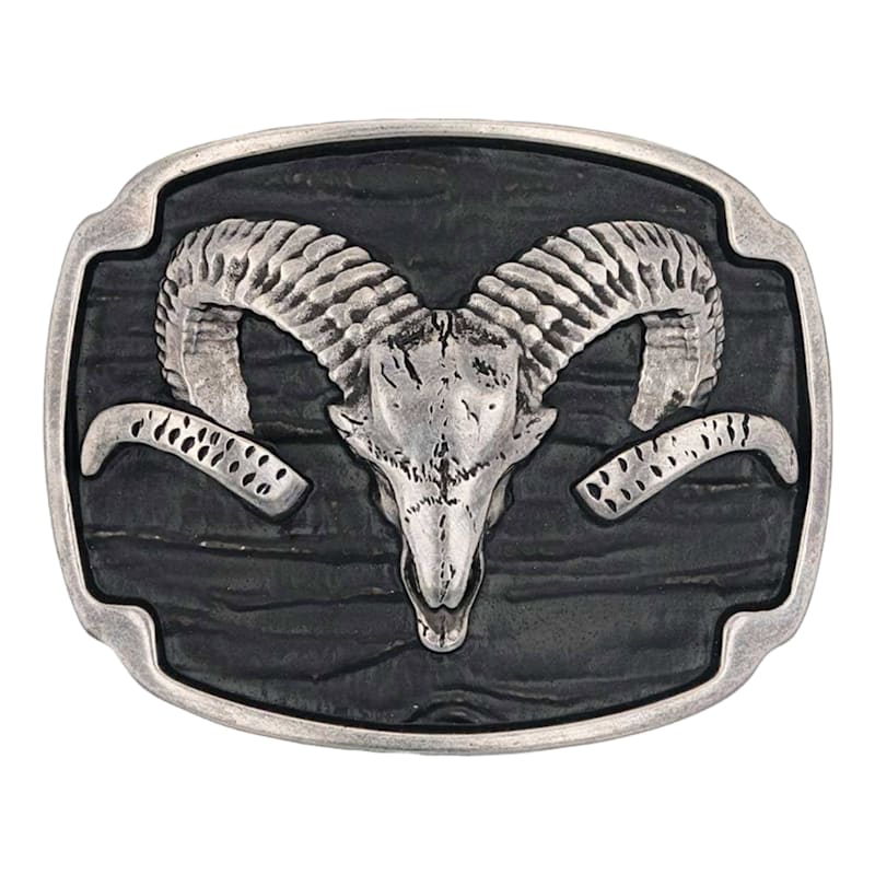 Montana Silversmiths Rocky Mountain Bighorn Sheep Attitude Belt Buckle