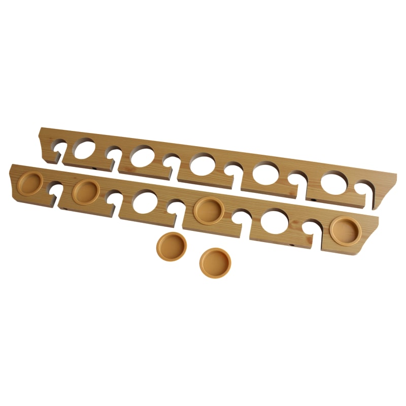 Rush Creek 11-Rod 3-in-1 Wall and Ceiling Rod Rack