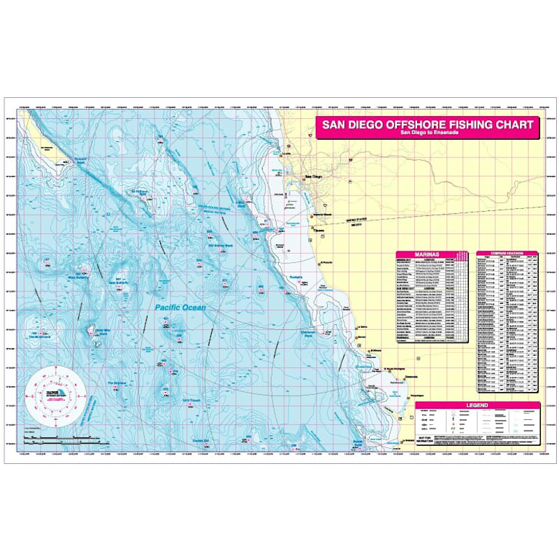 Fishing Hot Spots Saltwater Directions Fishing Charts for Florida