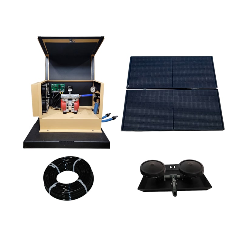 Outdoor Water Solutions TurboAir I Solar Aerator with Sound Kit