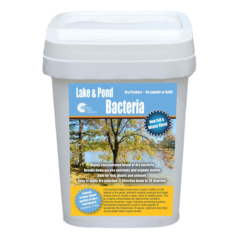 Outdoor Water Solutions Lake and Pond Bacteria Fall and Winter Blend