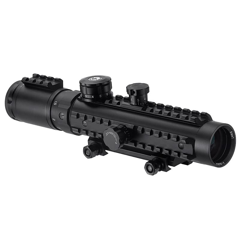 Barska IR Electro Sight Multi-Rail Tactical Rifle Scope