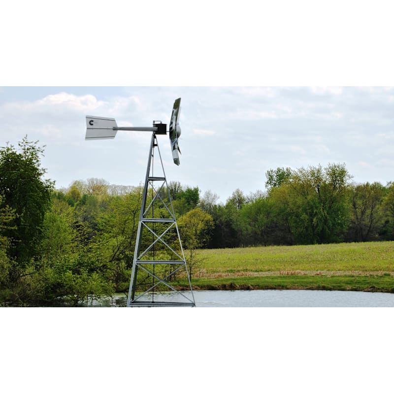 Outdoor Water Solutions 20' Deluxe Windmill Aeration System