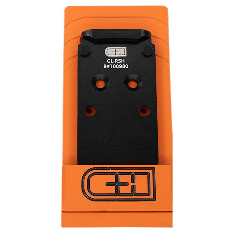 C&H Precision Glock MOS V4 MIL/LEO Optics Plate Kit for Trijicon RMR Footprint