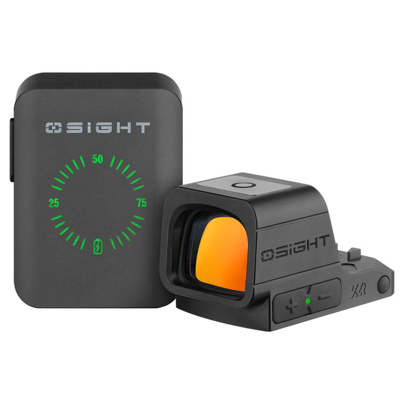 Osight XR Enclosed Rechargeable Multi-Reticle Red Dot Sight
