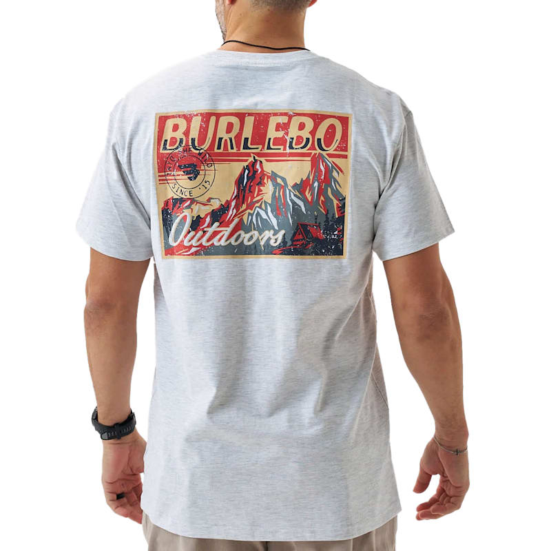 BURLEBO Mountain Range Short-Sleeve T-Shirt