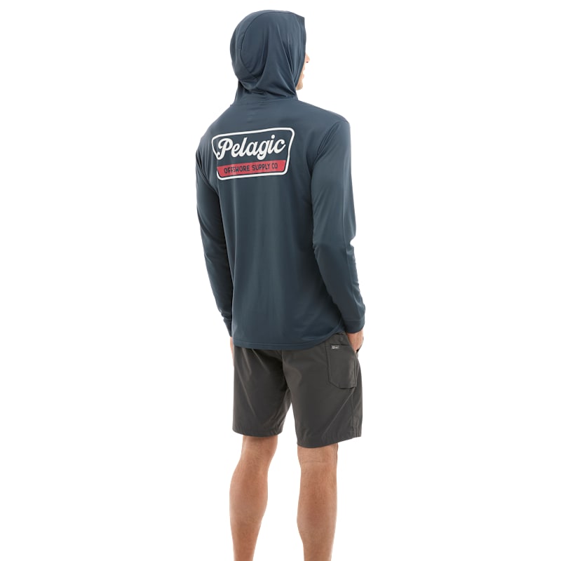 Pelagic Aquatek Dockline Hooded Long-Sleeve Fishing Shirt