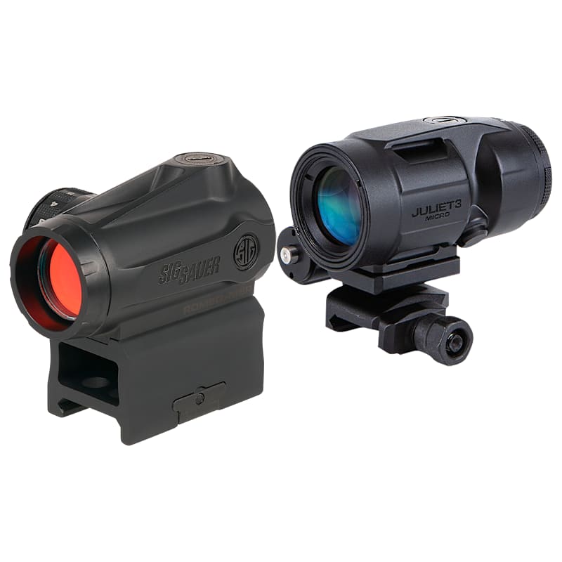 SIG SAUER ROMEO MSR Gen II Red-Dot Sight with Juliet3-Micro Magnifier Combo