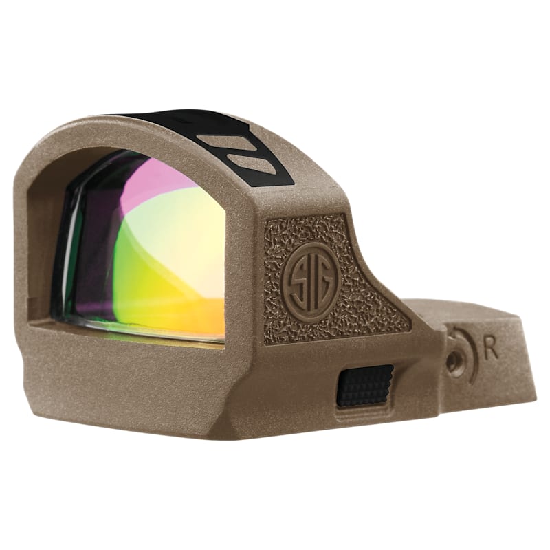 SIG SAUER ROMEO-RS Pistol Red Dot Sight in FDE