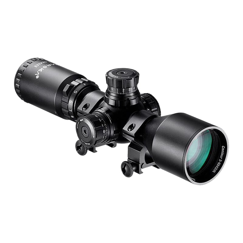 Barska IR Contour Compact Rifle Scope with External Target Turrets