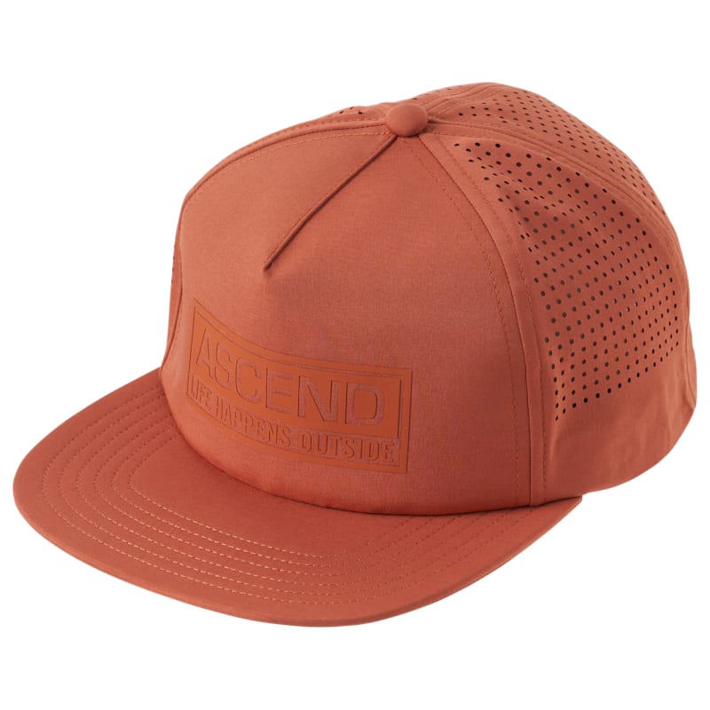 Ascend Flat Bill Mesh-Back Cap