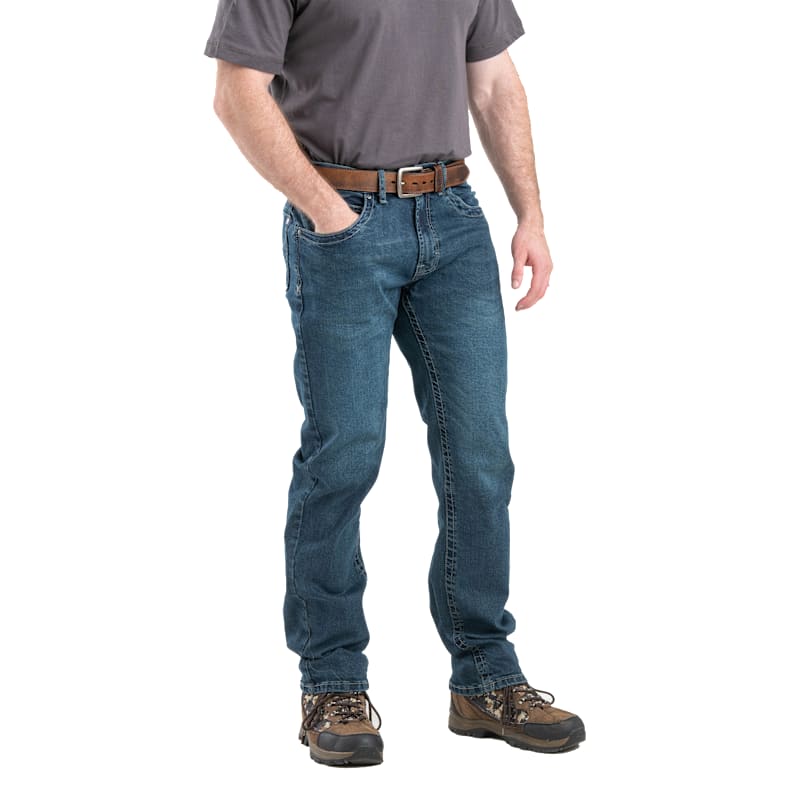 Berne Highland Flex Relaxed-Fit Straight-Leg Jeans