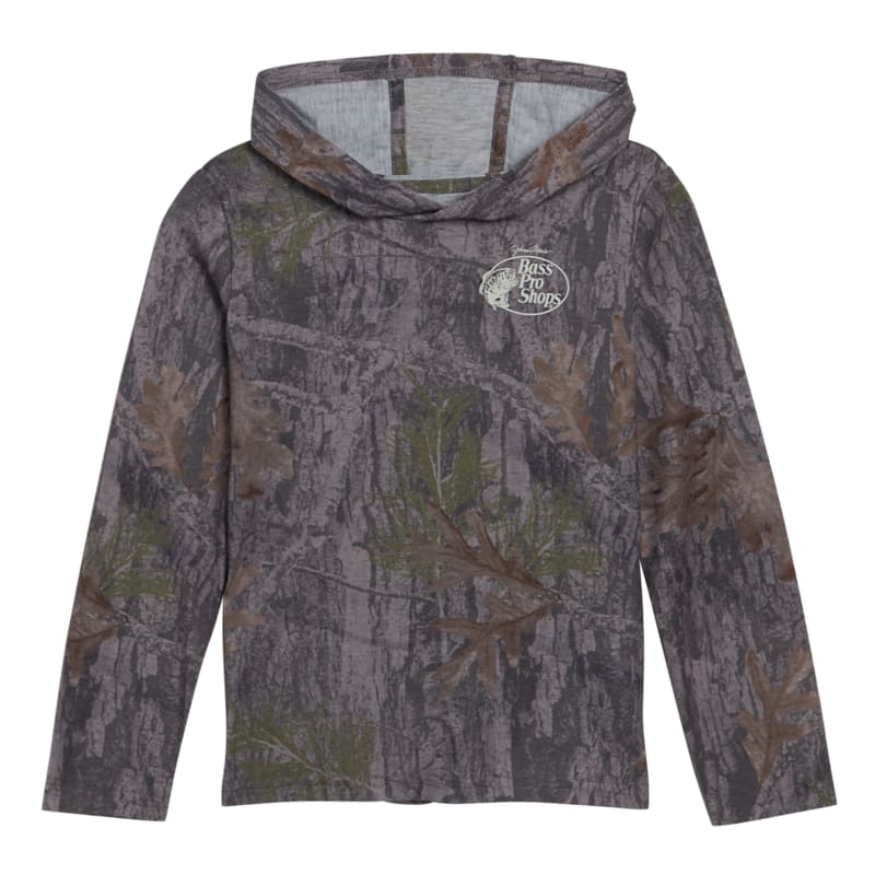 Bass Pro Shops Long-Sleeve Hooded T-Shirt for Toddlers