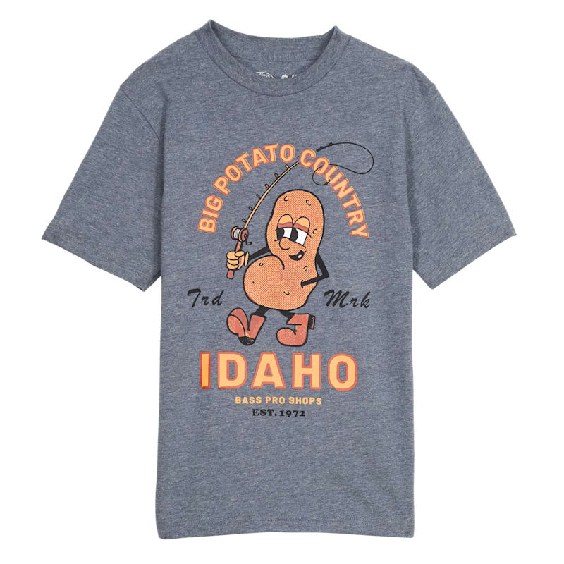 Bass Pro Shops Idaho Potato Mascot Graphic Short-Sleeve T-Shirt for Kids