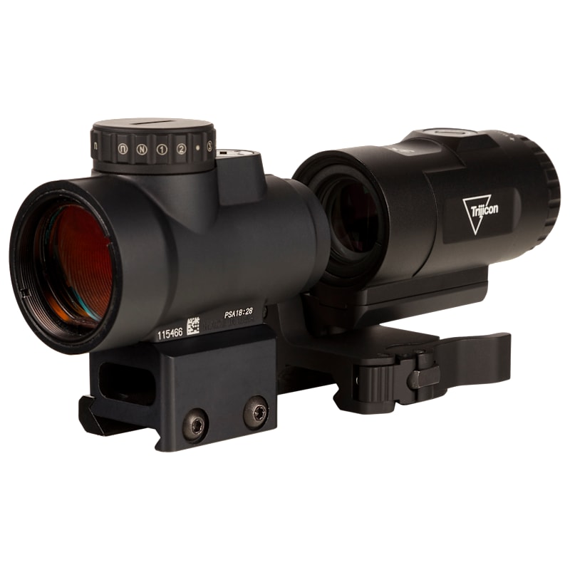 Trijicon MRO HD 1x25 Red Dot Sight with 3x Magnifier