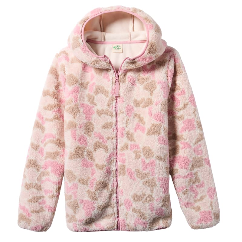 Bass Pro Shops Cozy Fleece Full-Zip Hooded Jacket for Kids