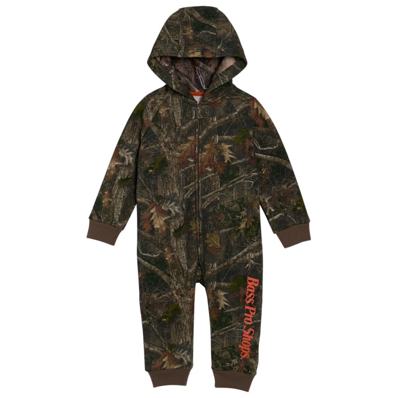 Bass Pro Shops TrueTimber Kanati Fleece Coveralls for Babies