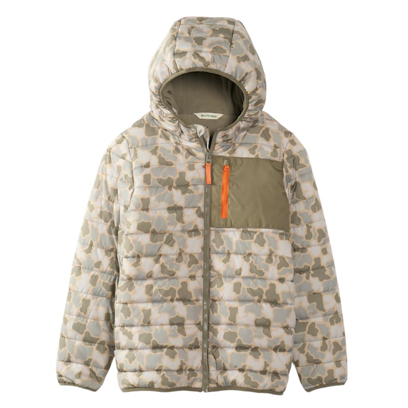 Bass Pro Shops Chest-Pocket Puffer Jacket for Kids