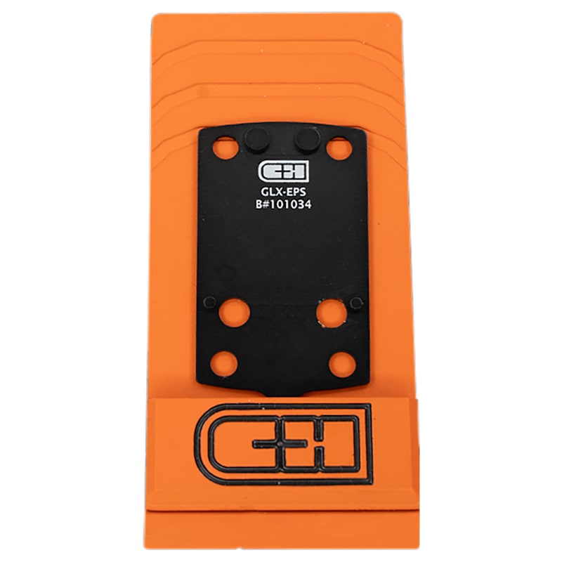 C&H Precision GLOCK 43X/48 MOS Optics Plate Kit for Holosun EPS Footprint