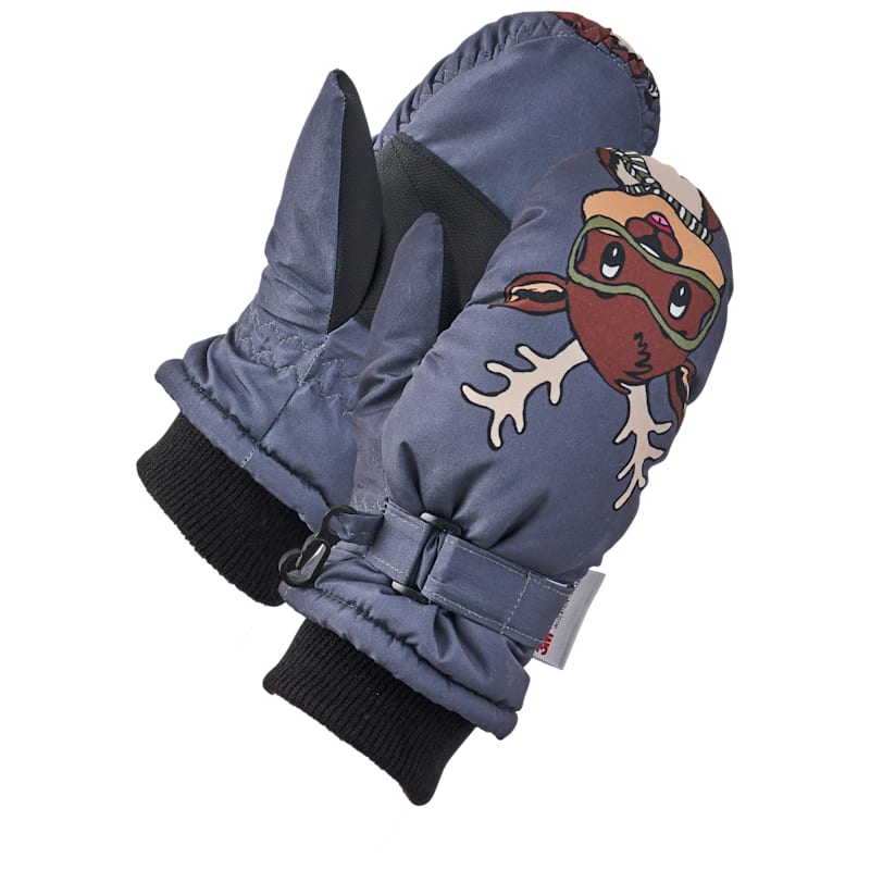 Grand Sierra Critter Insulated Mittens for Toddlers