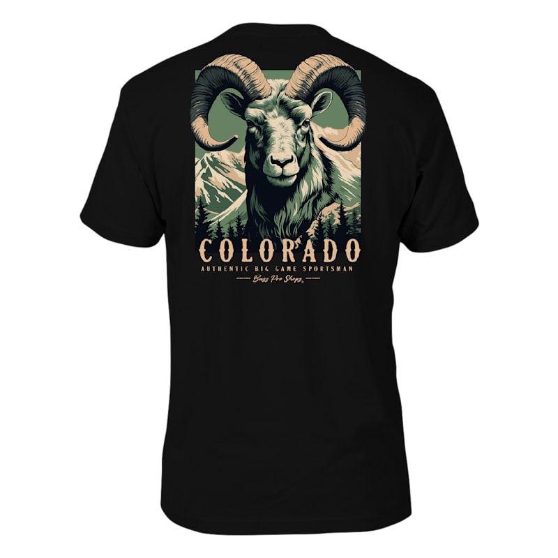 Bass Pro Shops Ram Poster Short-Sleeve T-Shirt for Men