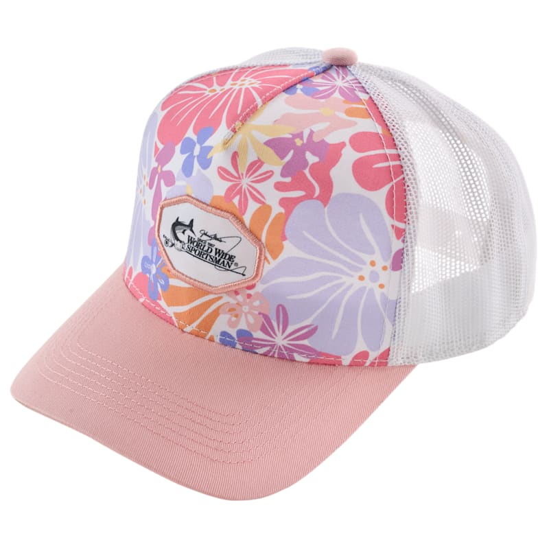 World Wide Sportsman Floral Cap for Kids