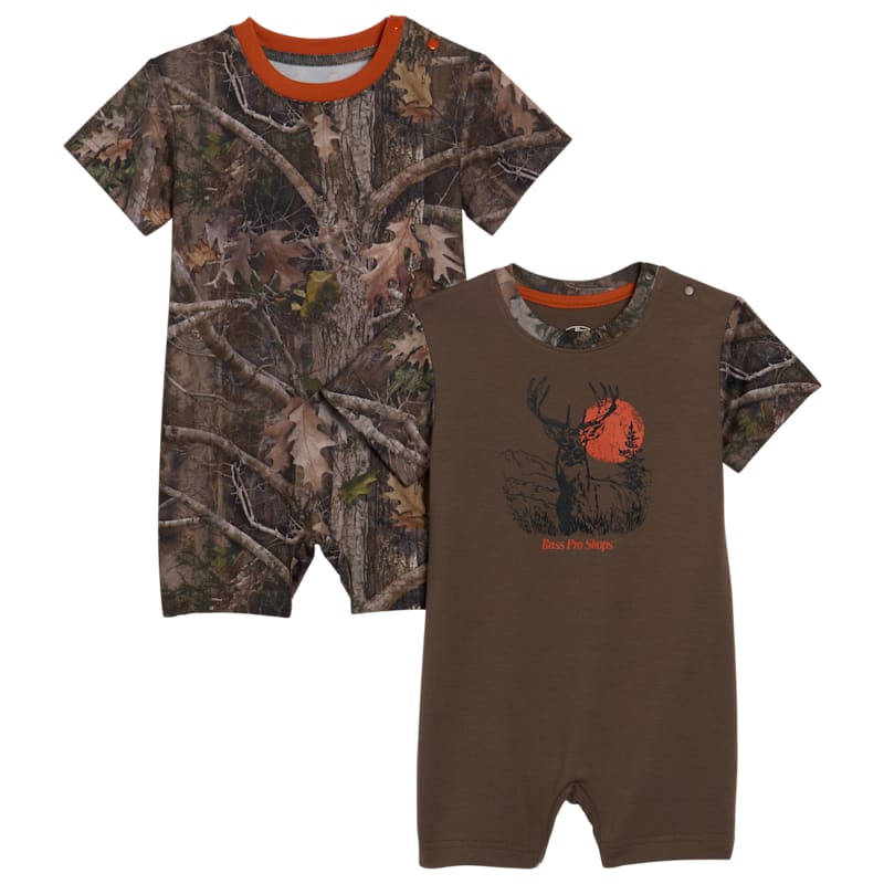 Bass Pro Shops Romper for Babies 2-Piece Set
