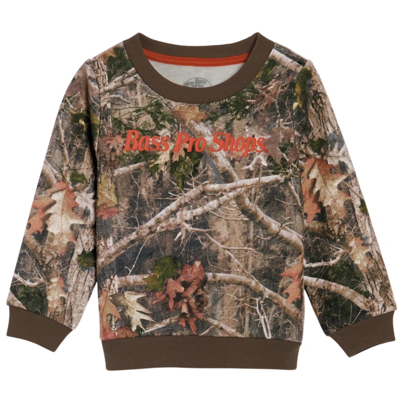 Bass Pro Shops Fleece Crew Neck Sweatshirt for Babies