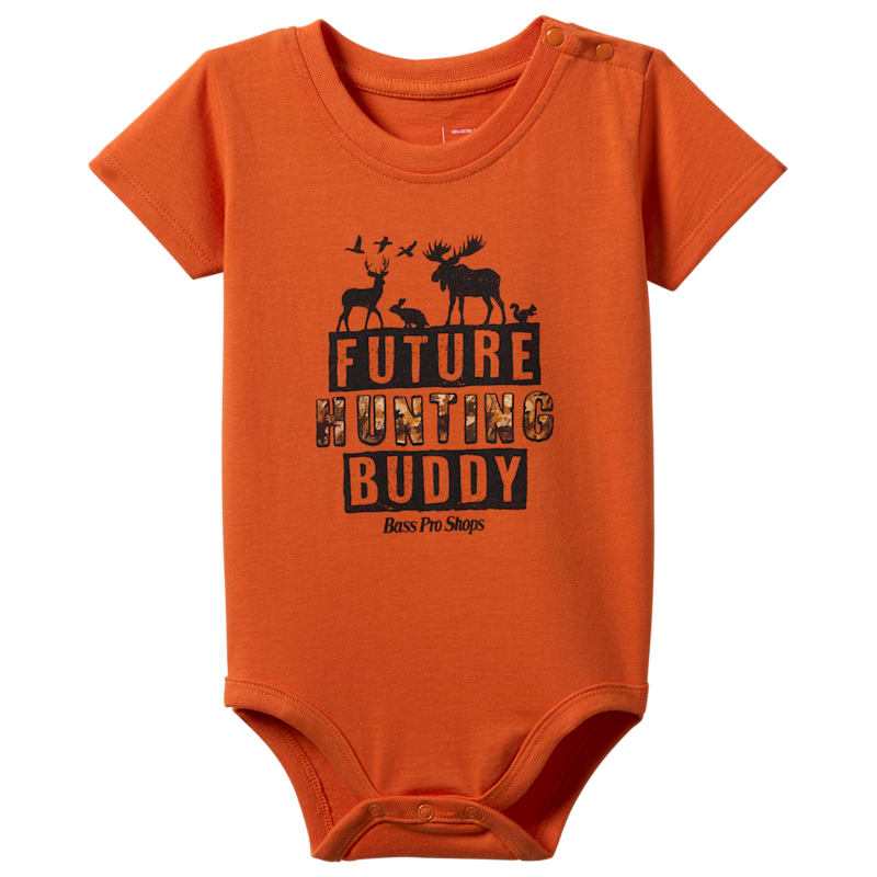 Bass Pro Shops Future Hunting Buddy Camo Short-Sleeve Bodysuit for Babies