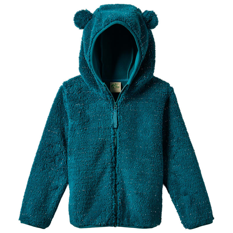 Bass Pro Shops Bear Ears Full-Zip Fleece Hooded Jacket for Toddlers