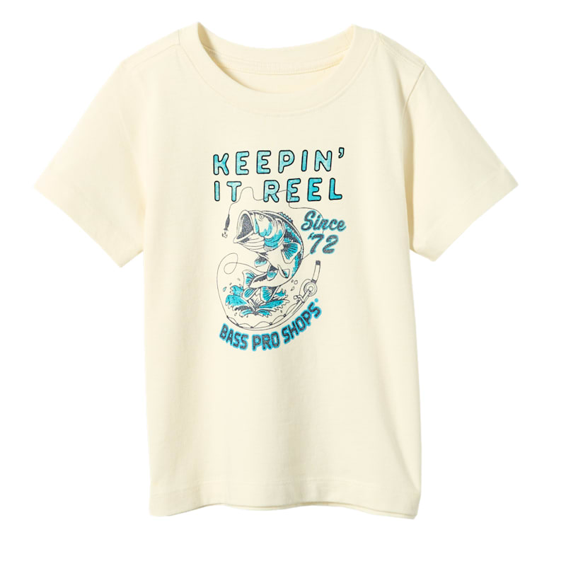 Bass Pro Shops Keepin' it Reel '72 Graphic Short-Sleeve T-Shirt for Toddlers