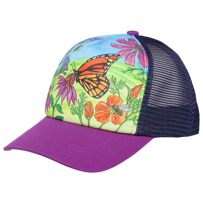 Sunday Afternoons Artist Series Butterlies and Bees Trucker Cap for Kids
