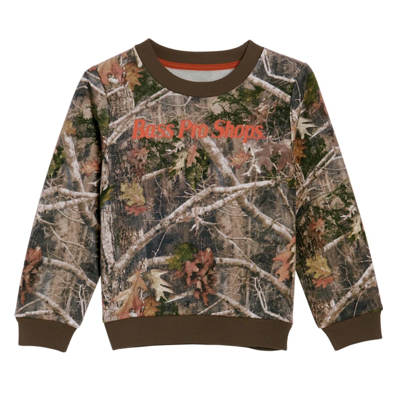 Bass Pro Shops Fleece Crew Neck Sweatshirt for Toddlers