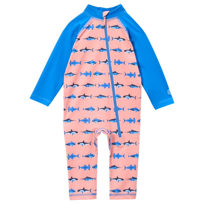 World Wide Sportsman Long-Sleeve Sunsuit for Babies
