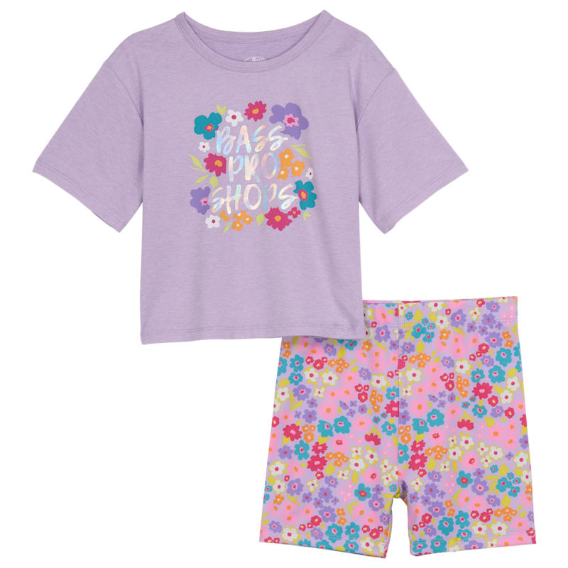 Bass Pro Shops Performance Short-Sleeve T-Shirt and Shorts Set for Toddlers