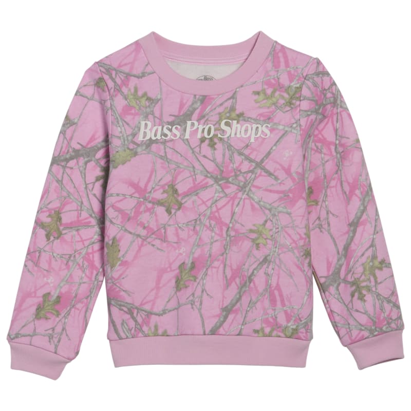 Bass Pro Shops Fleece Crew Neck Sweatshirt for Toddlers