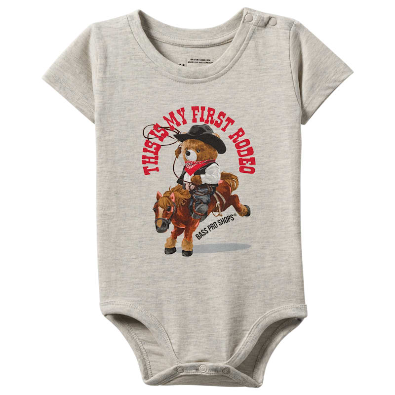 Bass Pro Shops My First Rodeo Short-Sleeve Bodysuit for Babies